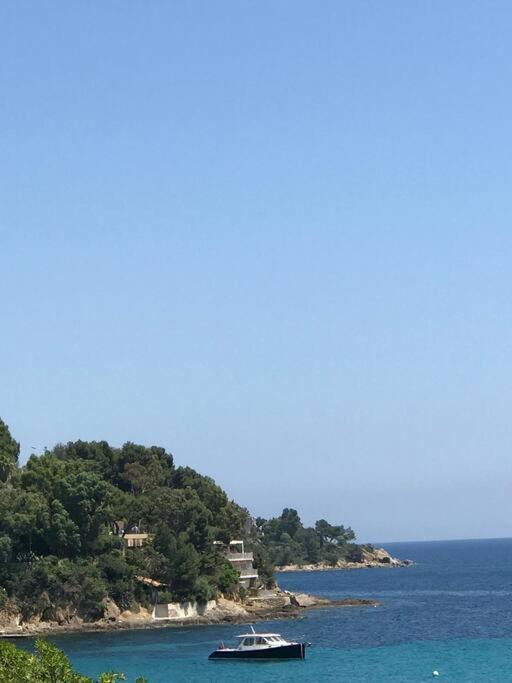 Duplex Vue Mer Plage De Saint-Clair Le Lavandou Exterior foto